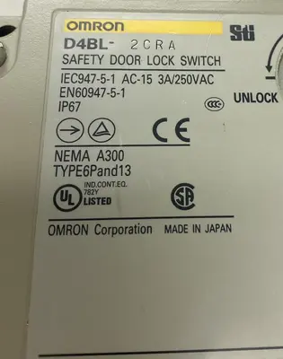Used OMRON D4BL-2CRA Miscellaneous Equipment (Electrical & Power) | Surplus Asset Holdings #1188380