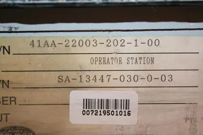 USED BARBER COLMAN 41AA-22003-202-1-00