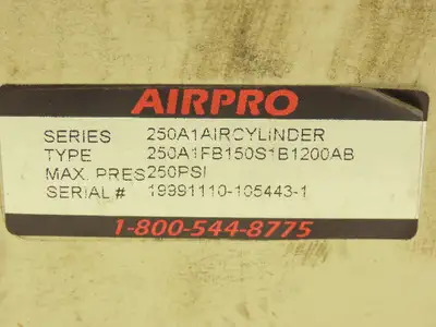 New | in-Stock AIRPRO _UNKNOWN_ Pneumatic Cylinders | Arrow Industrial #633248