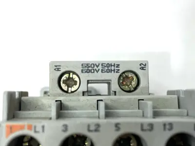 USED SPRECHER+SCHUH IEC CONTACTOR 3-POLE 12A 600VAC