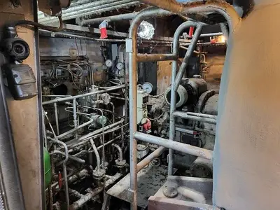USED 1970 VEB EKM STEAM TURBINE
