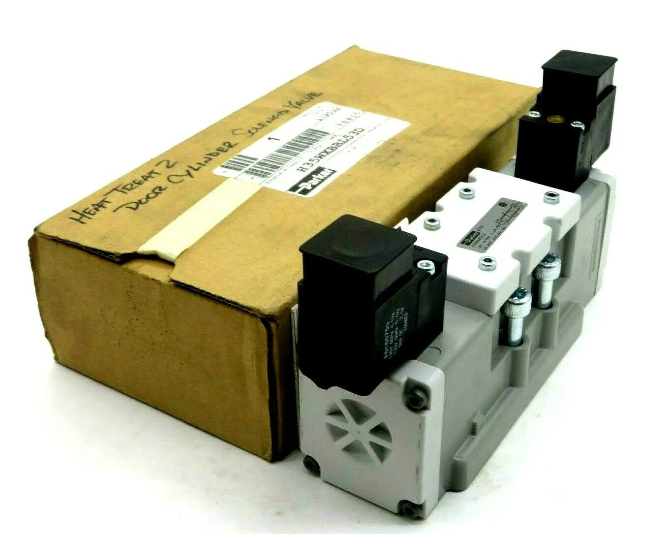 NEW PARKER H35WXBBL53D DOUBLE SOLENOID 3 POS. CYLINDER