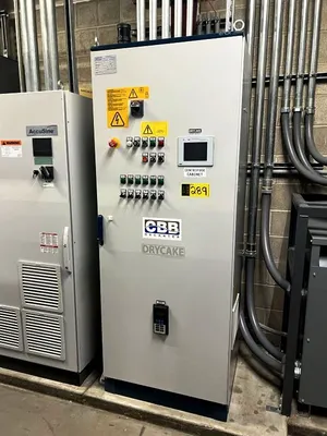 CBB CD 40I-SP sanitary decanter centrifuge, Duplex SS.