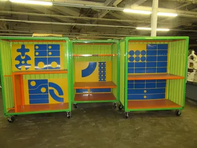 3400-560 Portable Storage Container – Metal Construction
