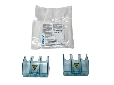 USED SIEMENS TERMINAL COVER 3-POLE LOT OF 2