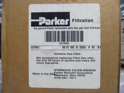 Parker 327842 Hydraulic Filter and Screw-On Base 926169 10C K-23018 New NIB