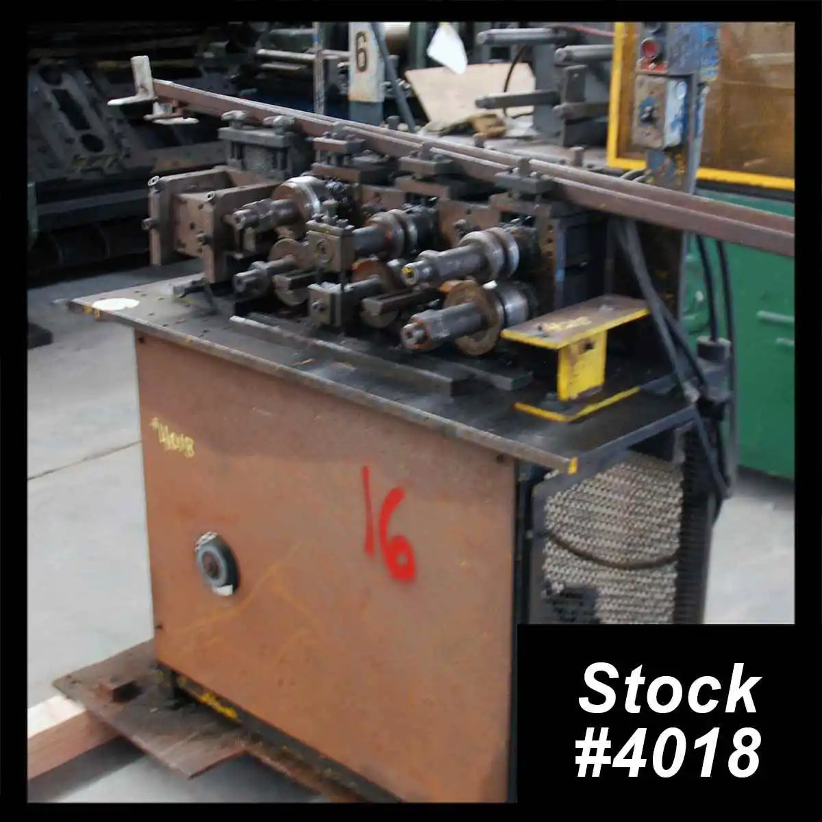 3 Stand x 1-1/2″ x 6″ CUSTOM Cantilever Rollformer