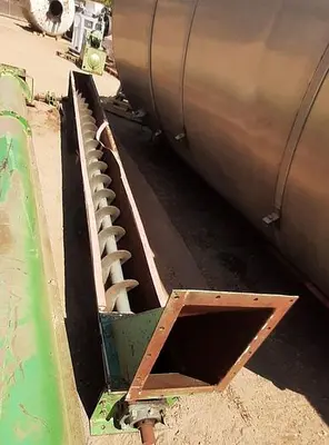 Conveyor, Screw, 10" x 16.5', C/st, U-Trough #S744831