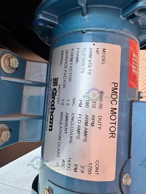Used POPE SCIENTIFIC WIPED FILM EVAPORATOR  FRAME W/ GRAHAM 8050-50 MOTOR 1/2 HP Wipe Film - Thin Film Evaporators California US | Equipment Lab #1457335