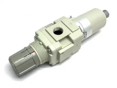 AW30K-N03E-12Z-B | SMC  Modular Filter Regulator Embedded Gauge 7~125psi 3/8" NPT - New Other