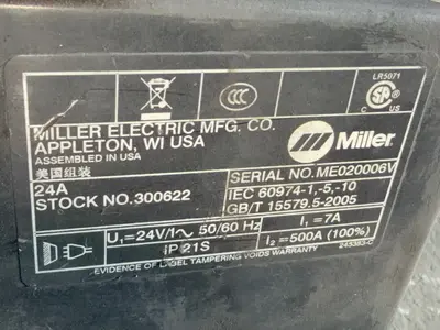 Used MILLER 24A Welding Machinery (Other) Ohio US | HGR 24 #1265873