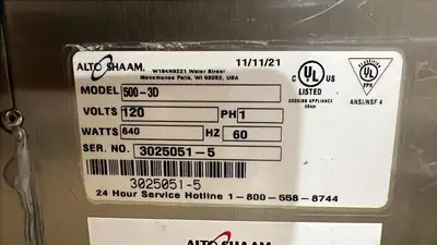 Used Alto Shaam _UNKNOWN_ Hot Food Warming, Holding, & Transport Cabinets Illinois US | Falcon Restaurant Supply #1419193