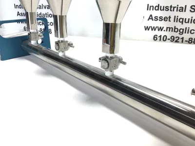 Multi-Place Vacuum Filtration Manifold Stainless Steel