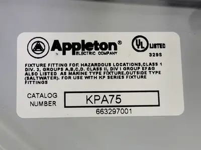 Metal Halide Light Fixture