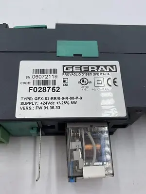 USED GEFRAN GEFRAN GFX-S2-RR/0-0-R-00-P-0