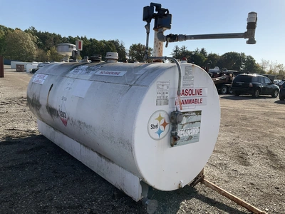 Used FIREGUARD 1000 GALLON GAS TANK Stationary Fuel Tanks Michigan US | Miedema Asset Management Group #1579229