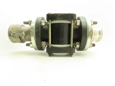 J.C. Ernst 200 Dbl Sight Flow Indicator 285PSI 3" Cam And Groove Quick Coupling