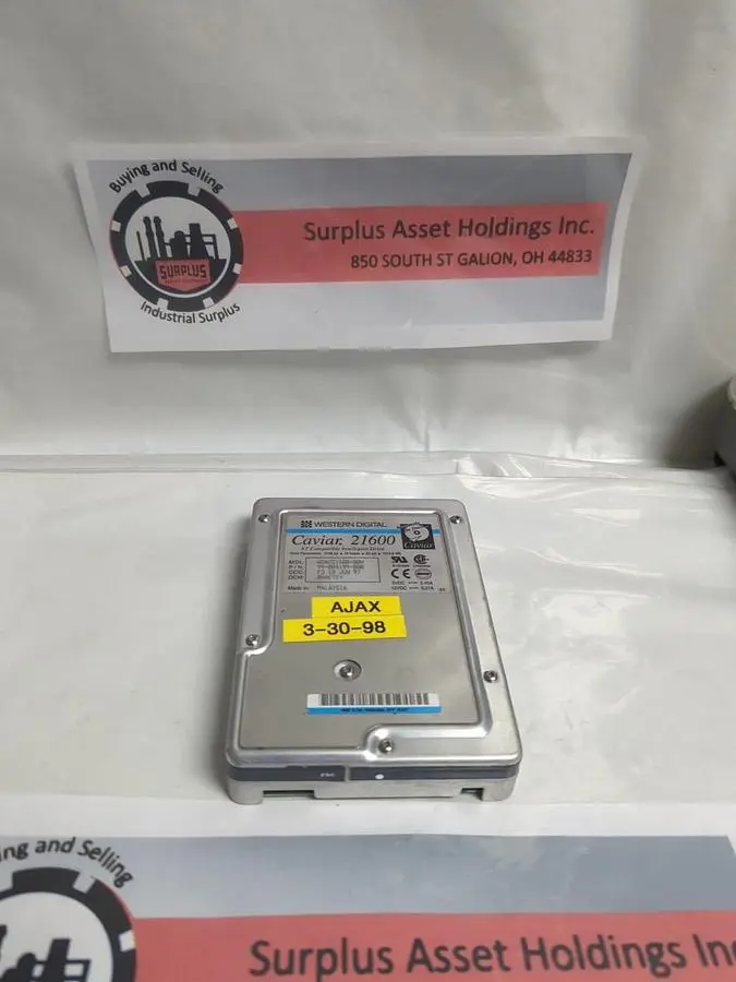 Used WESTERN DIGITAL CAVIAR 21600 Computer Accessories Ohio US | Surplus Asset Holdings #1235946