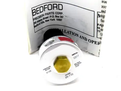 NEW BEDFORD 26-710 MINI REGULATOR 1/4" 26710