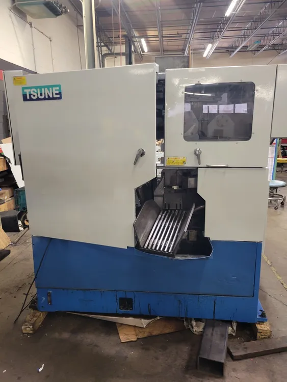 Used 2001 TSUNE TK5C 101GL Circular Cold Saws Illinois US | Myers Technology Co., LLC #133203
