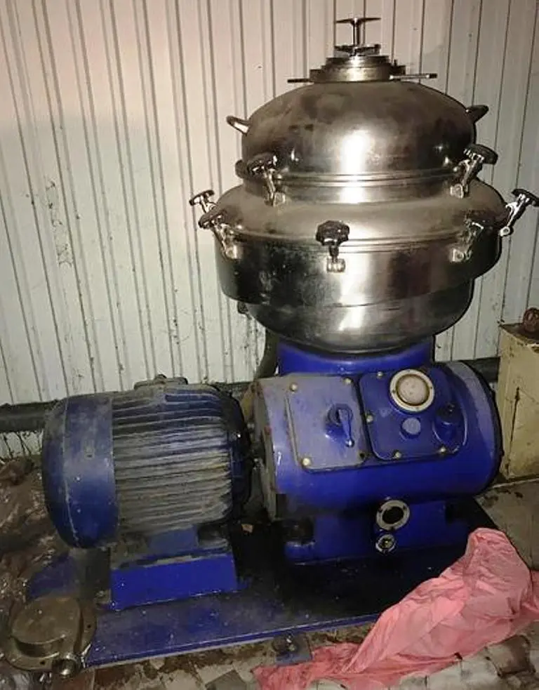 Alfa-Laval BRPX 213-35H-22 hermetic clarifier, SS.