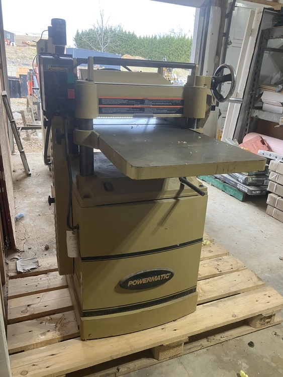 Used POWERMATIC 15 HH PLANER Woodworking Planers North Carolina US | CAROLINA MACHINERY SALES #662799