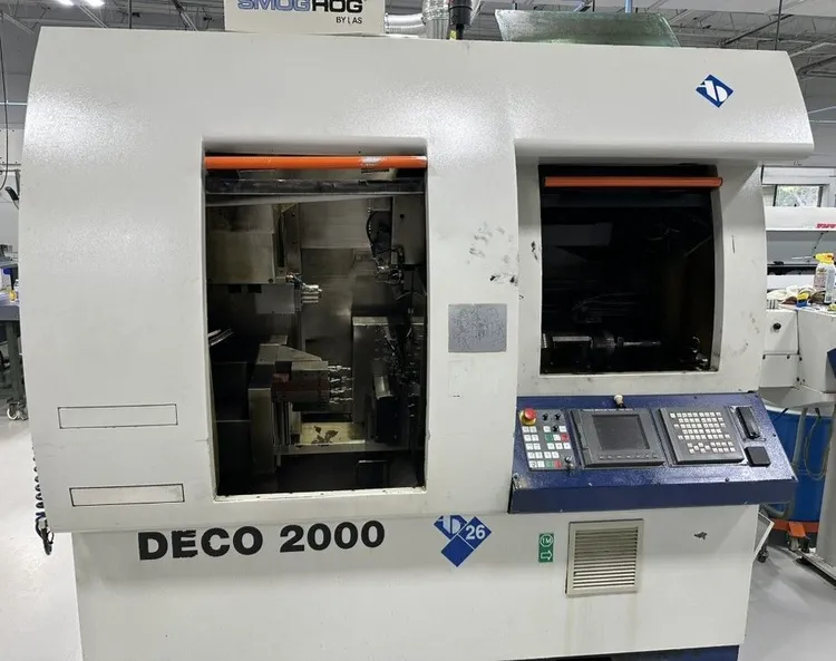 Used 2001 TORNOS DECO 26 Swiss Type Automatic Screw Machines Ohio US | UniversalAutomatics.com #903066