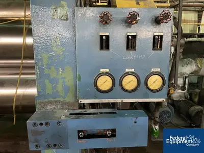 USED Adamson United 48" Adamson NFM Welding Engineers Calender  Sheet Line