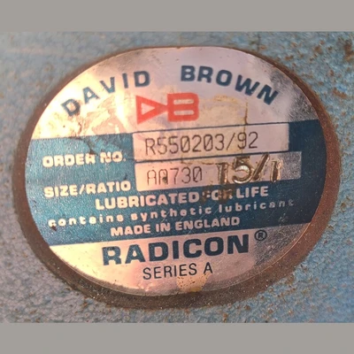 Radicon 2-Stage Speed Reducer