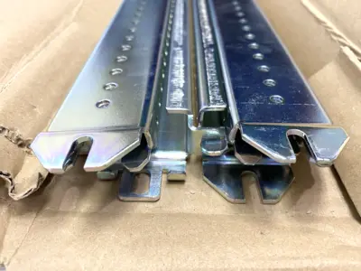New | in-Stock Rittal Punched Rail, 18 x 38mm, Carbon Steel, 4 PCS Misc Electrical & Power Parts Michigan US | Maverick Industrial Sales #1507291