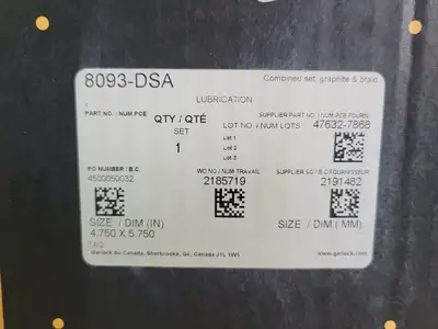 NEW GARLOCK 8093-DSA
