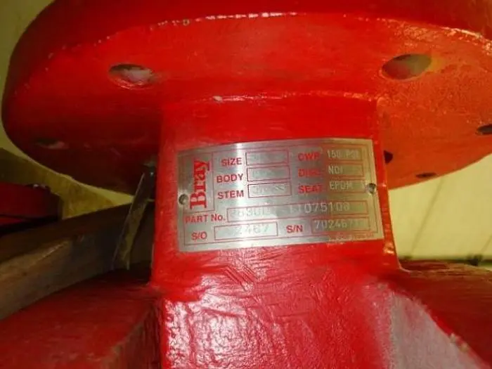 Bray 30″ Butterfly Valves – NEW SURPLUS