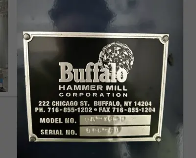 BUFFALO WA-16-H Pulverizers & Hammermills | Alan Ross Machinery (5)