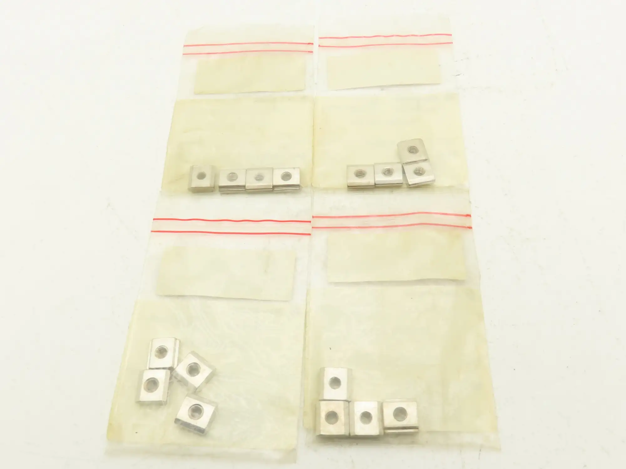 Allen-Bradley 440L-AF6105 GuardShield Light Curtain Sliding Nut Kit  Lot of 4
