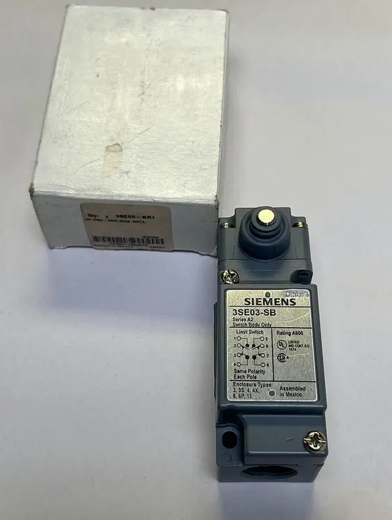 New | in-Stock SIEMENS 3SE03-BR1 Miscellaneous Equipment (Electrical & Power) | Surplus Asset Holdings #1192817