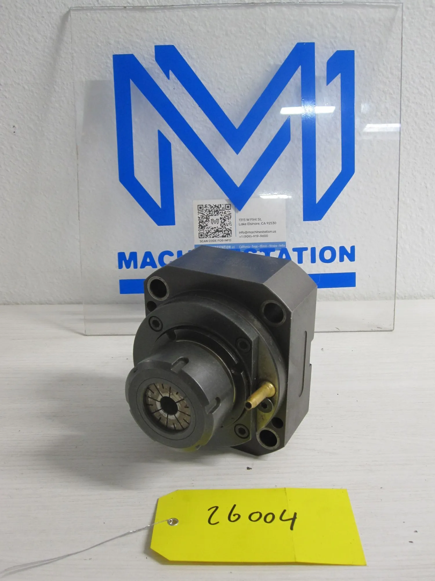 Radial  Live Driven Tool for DMG Mori Seiki SL-25Y ER40 CNC Lathe 65mm x 75 mm