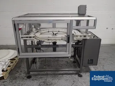 USED Palace Packaging Machines Palace Packaging Machine Rotary Cap Retorquer, Model SR-2.5
