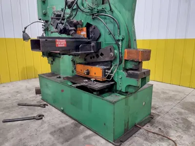 105 TON HILL ACME MODEL #6A HYDRAULIC IRONWORKER W/ CLAMPING: STOCK #22832