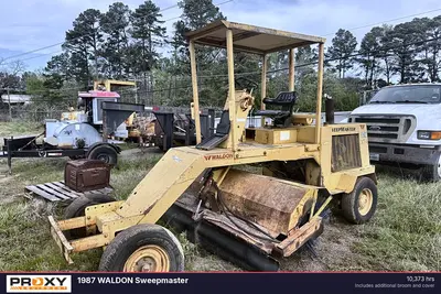 Used 1987 WALDON SWEEPMASTER Mechanical Sweepers Texas US | Proxy Equipment #1425953