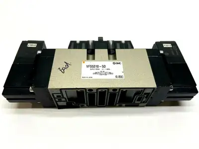 USED SMC DOUBLE SOLENOID VALVE 24VDC