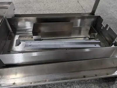 Klockner model LA-500 vertical strip packager