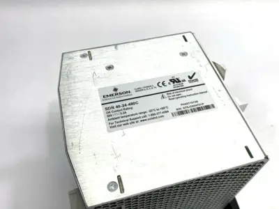 USED EMERSON POWER SUPPLY DIN RAIL MOUNT