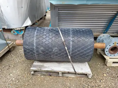 Idler Roll 115 mm Shaft 44 in. Face 25 in. OD