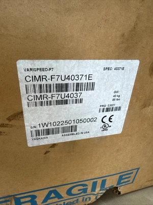 NEW Yaskawa CIMR-F7U40371E