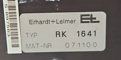 Erhardt Leimer RK1641 Controller Circuit Board (BIN434)