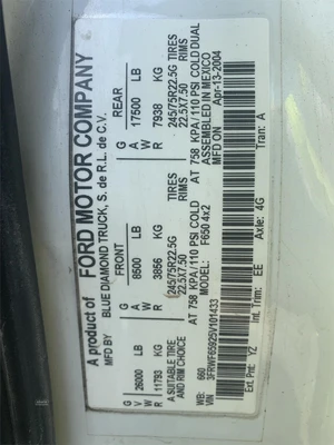 Used 2005 FORD F650 SD Water Trucks | Abele Tractor #1343000