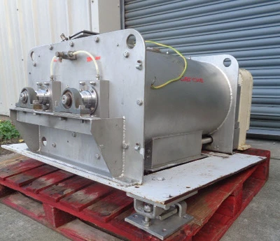100L S/S Gericke Twin Paddle Mixer Type GMS-150