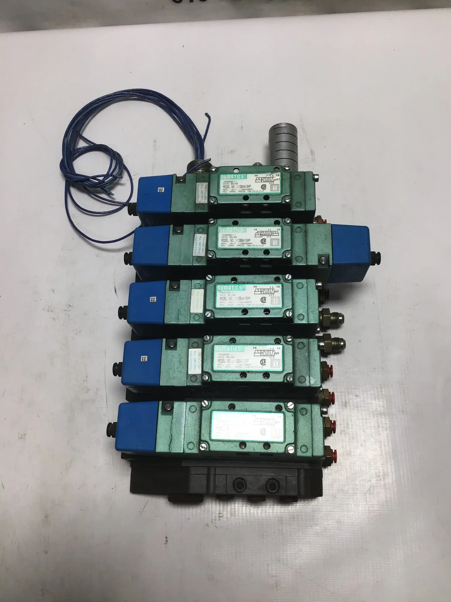 Numatics I138A415MP Pneumatic Solenoid Valve 150PSIG Max Operation Pressure Air
