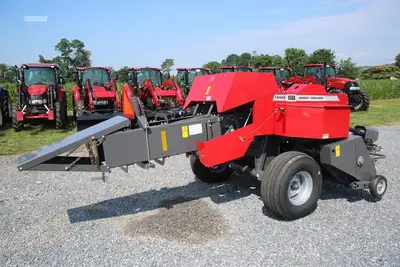 New | in-Stock 2024 MASSEY FERGUSON 1842S Square Balers Pennsylvania US | Zimmerman Farm Service #1409865