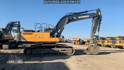 Used 2025 HYUNDAI HX380AL Crawler Excavators Texas US | National Equipment Dealers #1422271